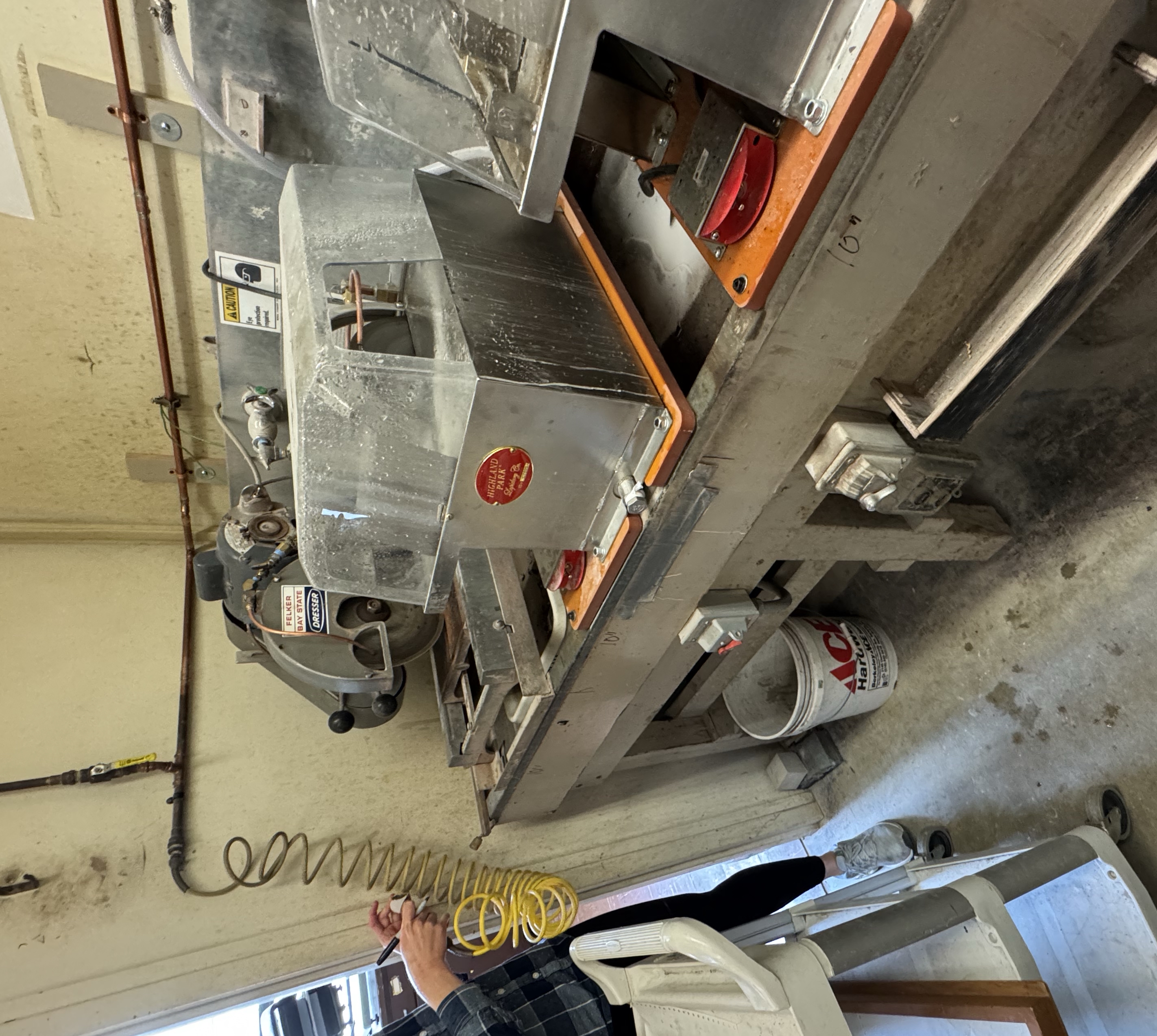 Tile-saw set-up